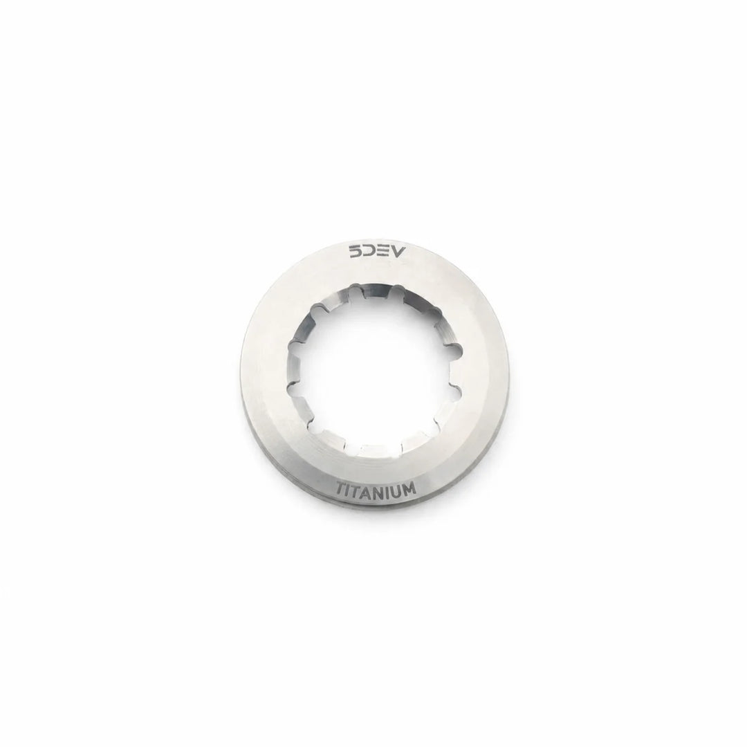 5DEV Titanium Centerlock Rotor Lockring