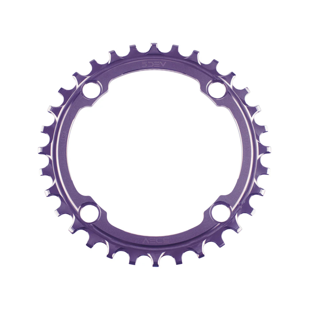 5DEV 104BCD Titanium Chainring