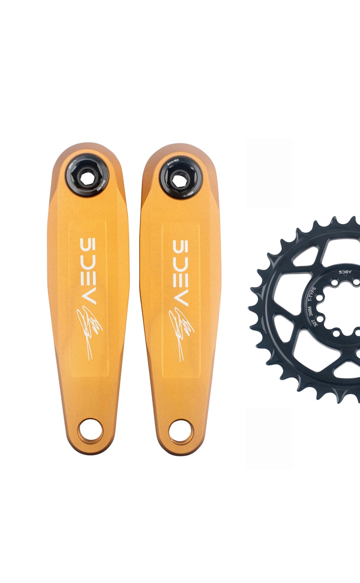 パーツ 5DEV CAM ZINK SIGNATURE FREERIDE CRANKS 5DEV Cam Zink Signature Freeride Cranks – RIDE BUDDY